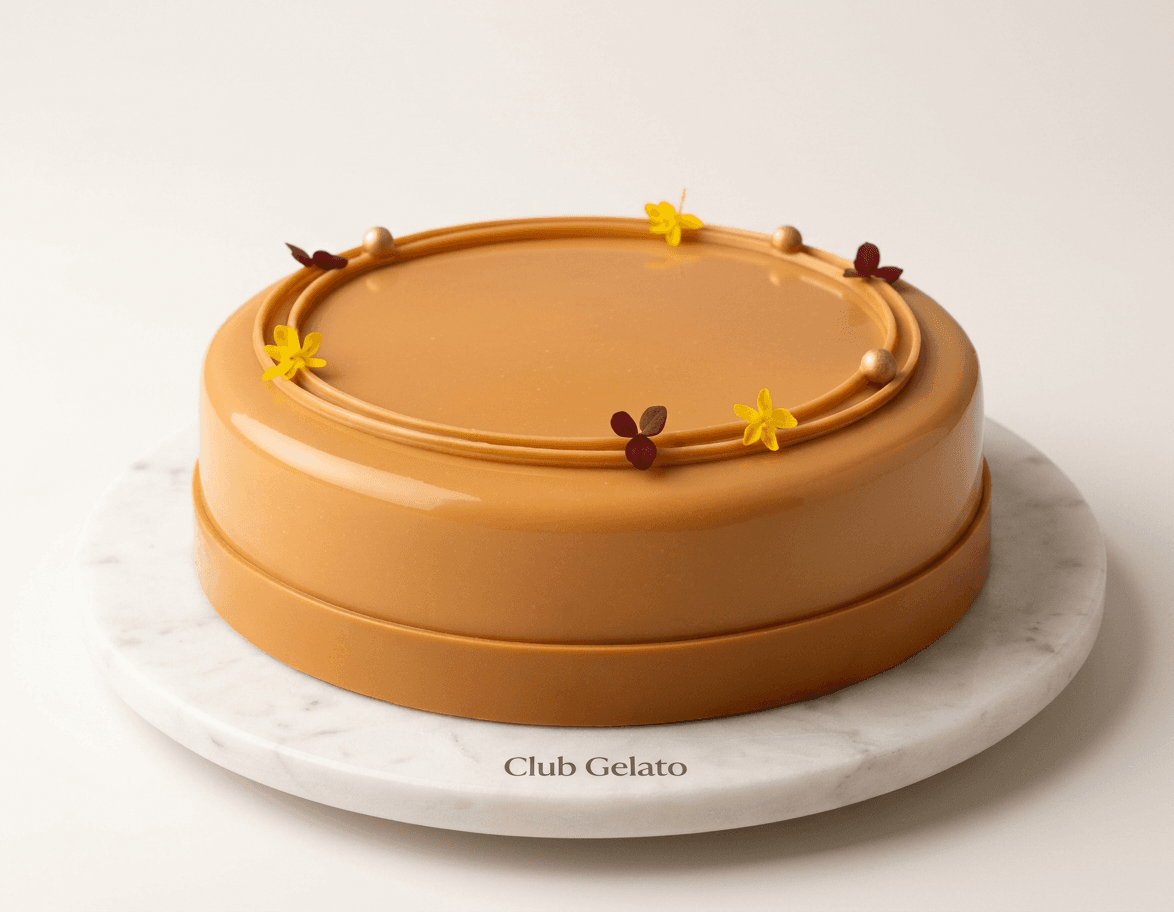 Salted Caramel Glaze Cake